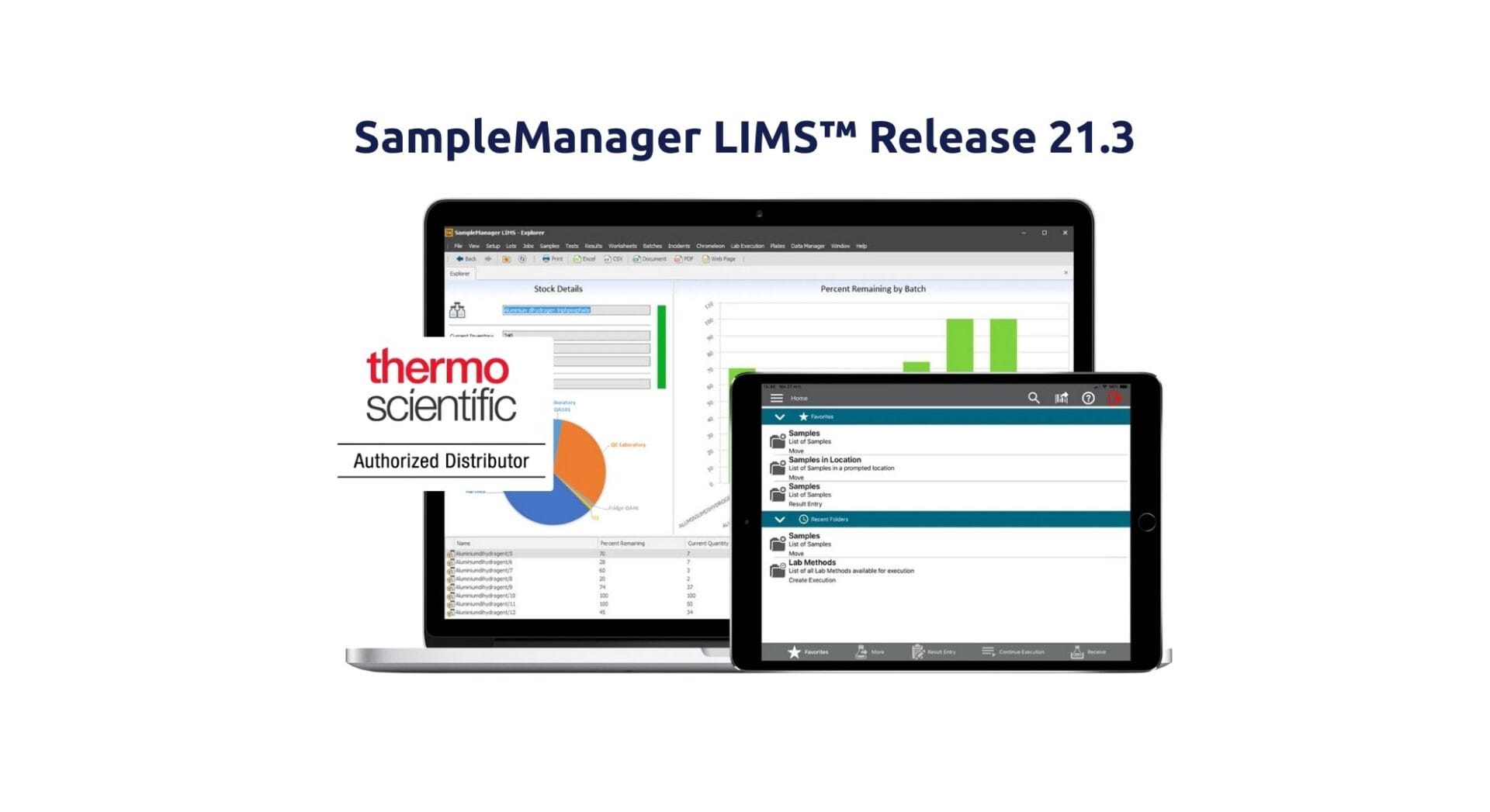 SampleManager LIMS™ 21.3: New functions for innovative laboratory management