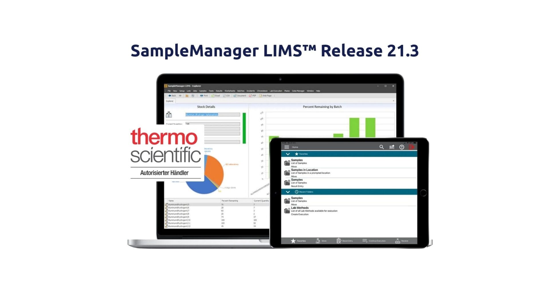 SampleManager LIMS™ 21.3: Neue Funktionen für innovatives Labormanagement